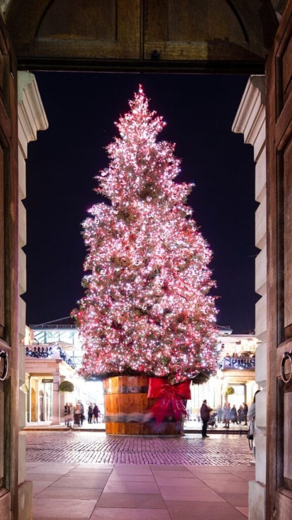 Christmas Lights London Walking Route 3 2 1