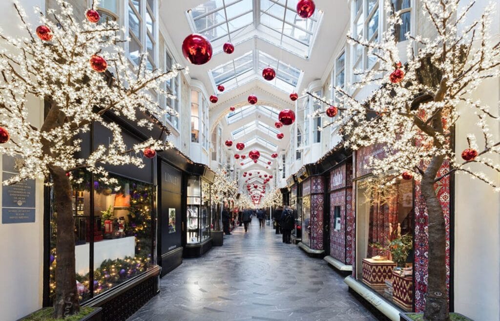 Christmas Lights London Walking Route 18 5 1