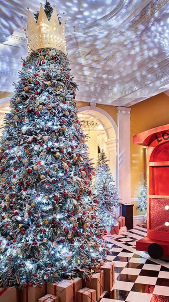 Christmas Lights London Walking Route 11 8