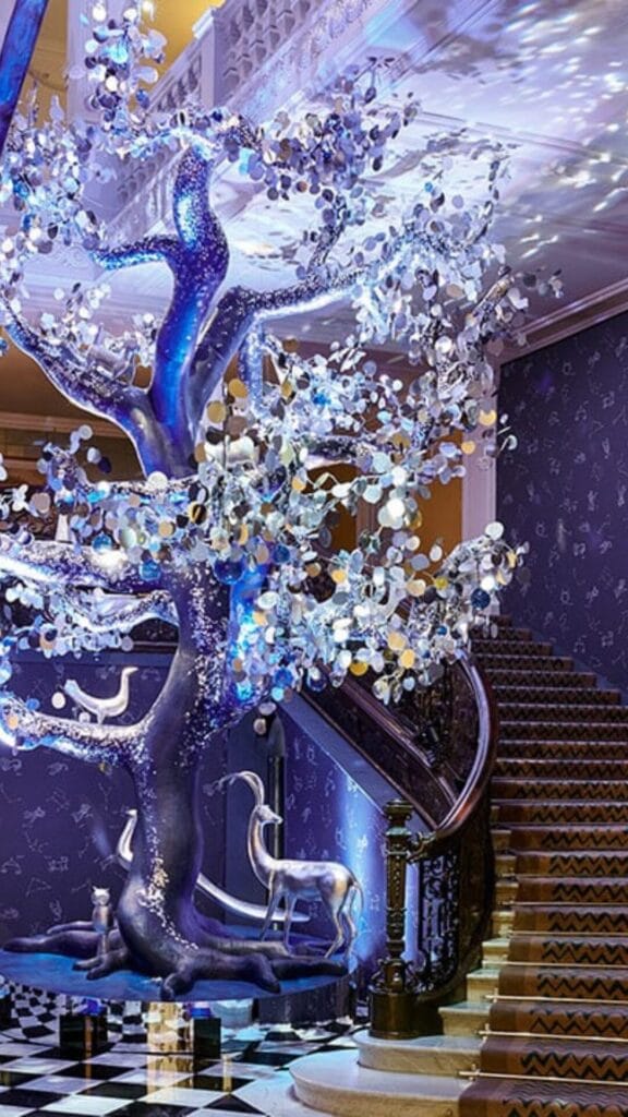 Christmas Lights London Walking Route 13 9